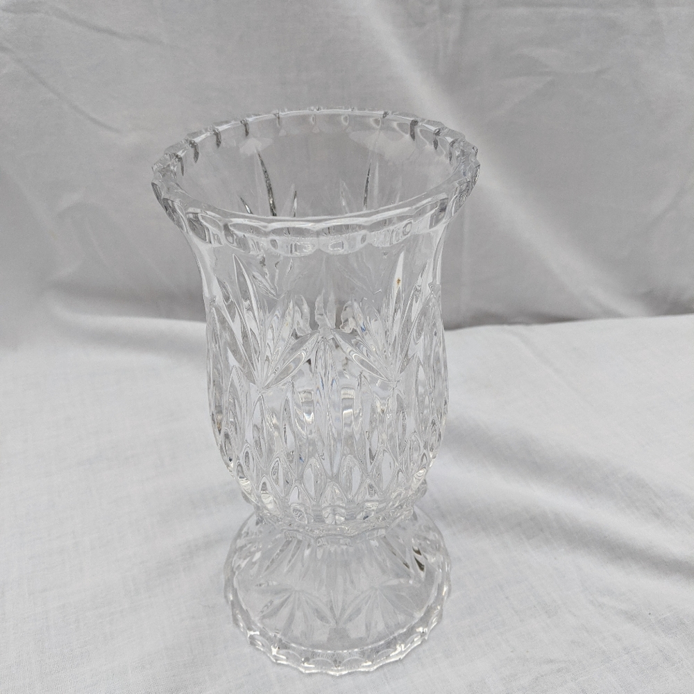 Princess House Highlights Lead Crystal Candle holder
